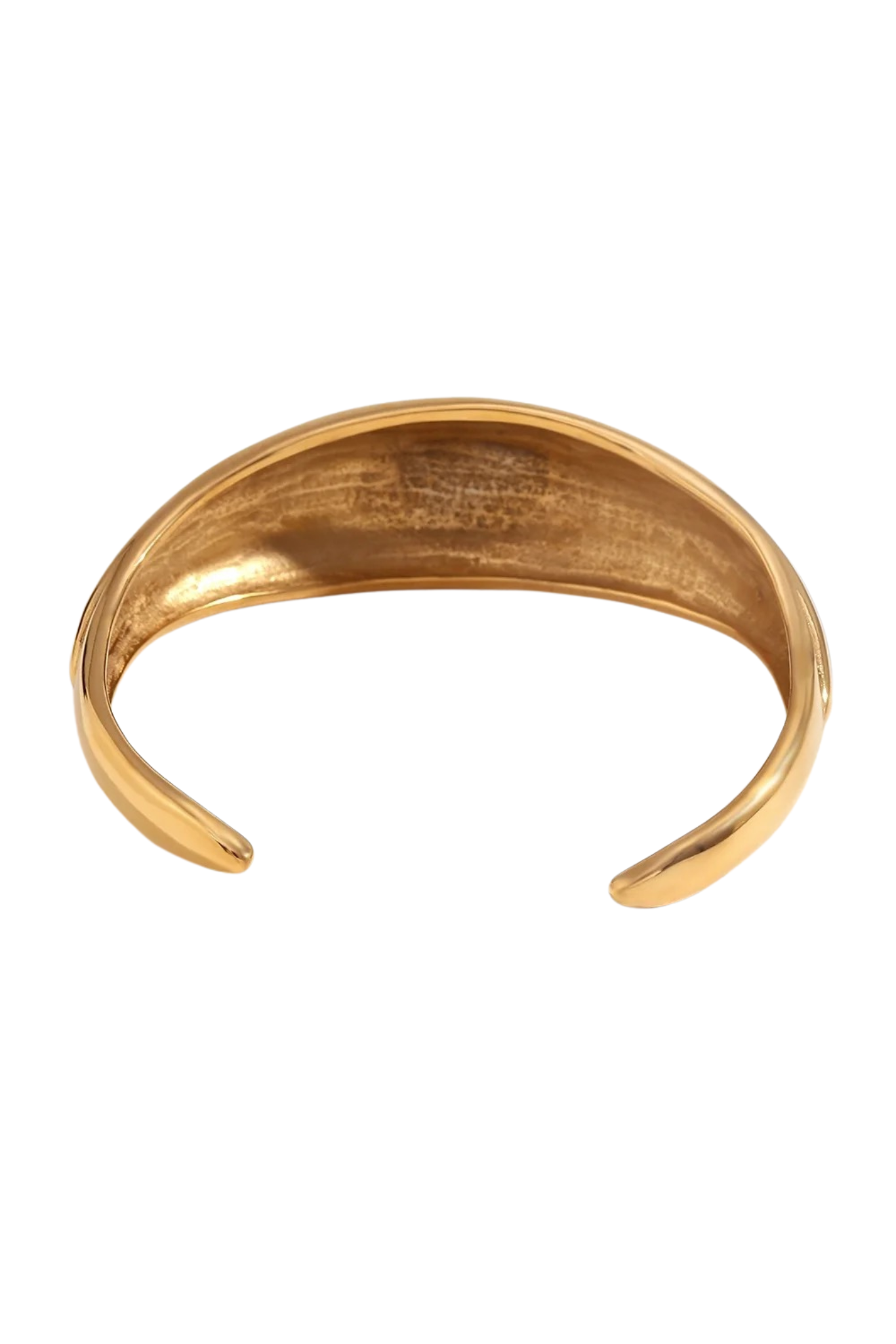 Maja 18k Gold Plated Two-Tone Cuff Bracelet