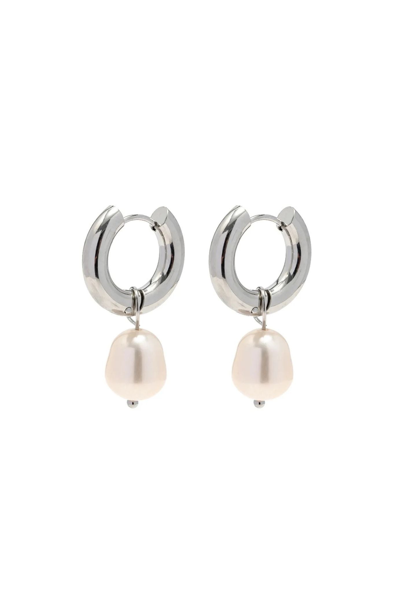 Cala 18k Gold Plated Pearl Drop Earrings