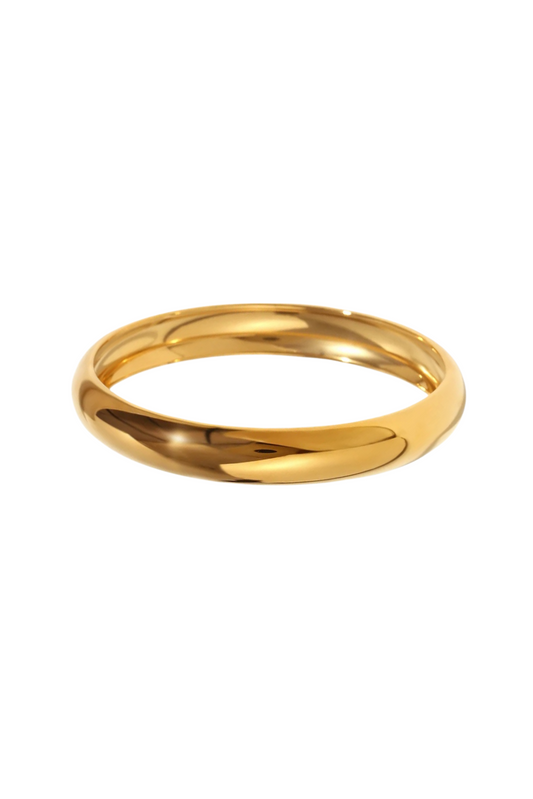 Esmé 18k Gold Plated Chunky Bangle