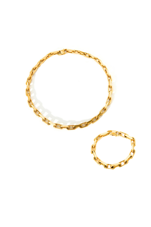Serena Chain Link Jewelry Set
